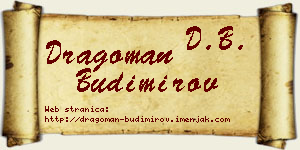 Dragoman Budimirov vizit kartica